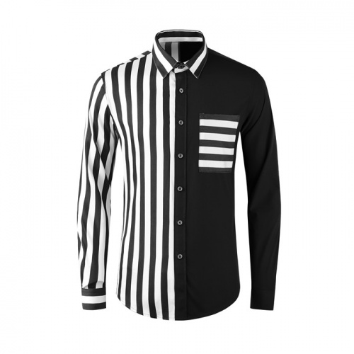 Thom Browne TB Shirts Long Sleeved For Men #809014