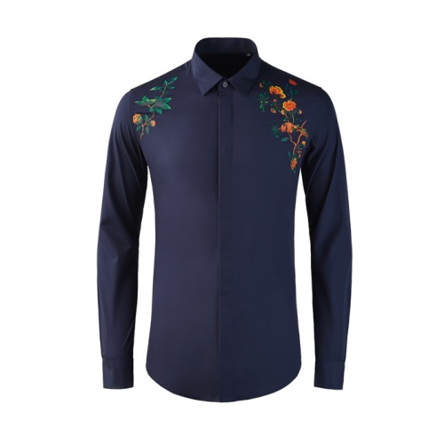 Dolce &amp; Gabbana D&amp;G Shirts Long Sleeved For Men #809017 $80.00 USD, Wholesale Replica Dolce &amp; Gabbana D&amp;G Shirts
