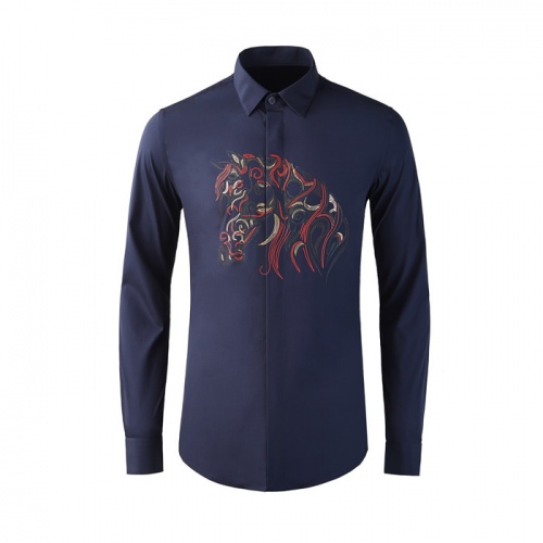 Hermes Shirts Long Sleeved For Men #809020 $80.00 USD, Wholesale Replica Hermes Shirts