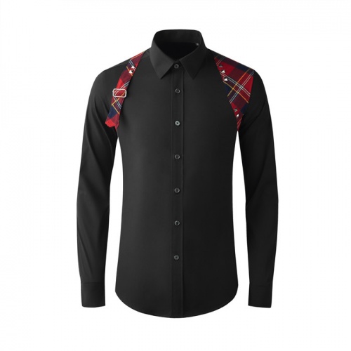 Burberry Shirts Long Sleeved For Men #809035 $80.00 USD, Wholesale Replica Burberry Shirts