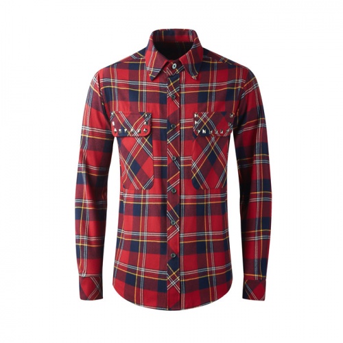 Burberry Shirts Long Sleeved For Men #809038 $80.00 USD, Wholesale Replica Burberry Shirts
