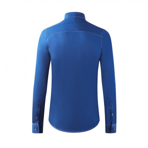 Replica Armani Shirts Long Sleeved For Men #809041 $80.00 USD for Wholesale