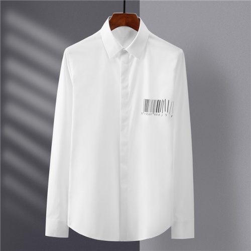 Armani Shirts Long Sleeved For Men #809044 $80.00 USD, Wholesale Replica Armani Shirts