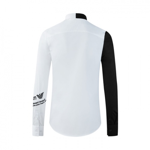 Replica Armani Shirts Long Sleeved For Men #809047 $80.00 USD for Wholesale