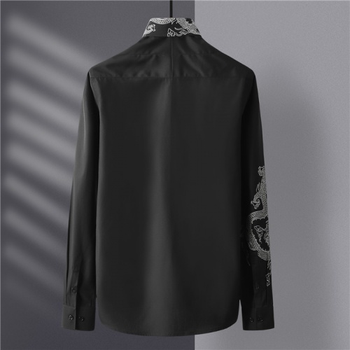 Replica Dolce & Gabbana D&G Shirts Long Sleeved For Men #809054 $80.00 USD for Wholesale