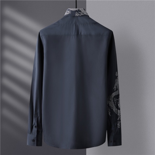 Replica Dolce & Gabbana D&G Shirts Long Sleeved For Men #809055 $80.00 USD for Wholesale