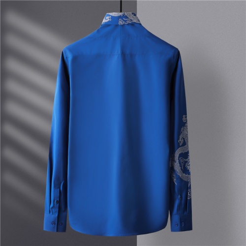 Replica Dolce & Gabbana D&G Shirts Long Sleeved For Men #809056 $80.00 USD for Wholesale