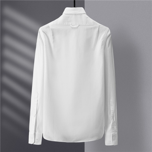 Replica Prada Shirts Long Sleeved For Men #809060 $80.00 USD for Wholesale
