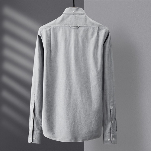 Replica Prada Shirts Long Sleeved For Men #809061 $80.00 USD for Wholesale