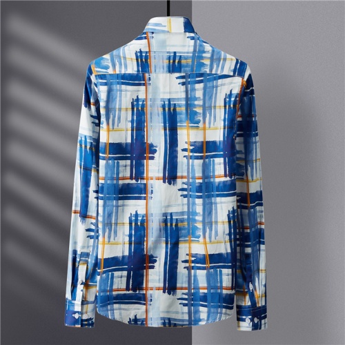 Replica Burberry Shirts Long Sleeved For Men #809062 $80.00 USD for Wholesale