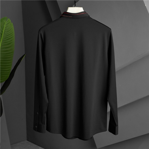 Replica Armani Shirts Long Sleeved For Men #809063 $85.00 USD for Wholesale