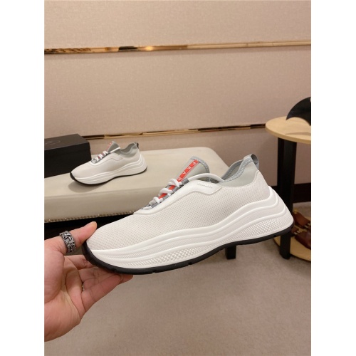 Prada Casual Shoes For Men #809089 $92.00 USD, Wholesale Replica Prada Casual Shoes