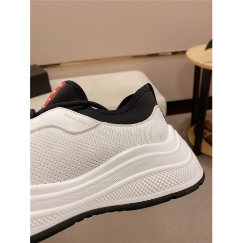 Replica Prada Casual Shoes For Men #809090 $92.00 USD for Wholesale