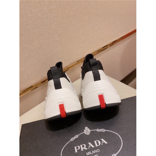 Replica Prada Casual Shoes For Men #809090 $92.00 USD for Wholesale