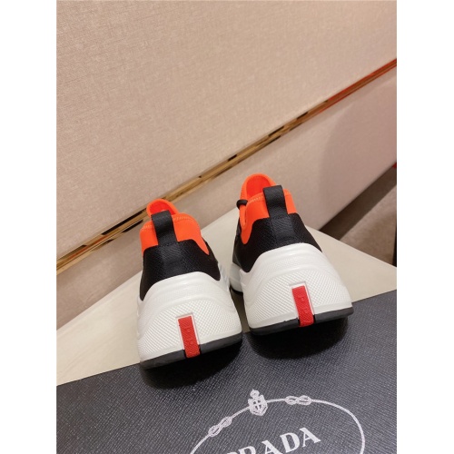 Replica Prada Casual Shoes For Men #809091 $92.00 USD for Wholesale