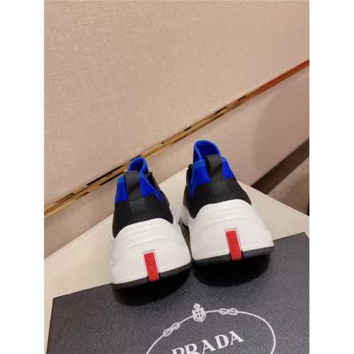 Replica Prada Casual Shoes For Men #809092 $92.00 USD for Wholesale