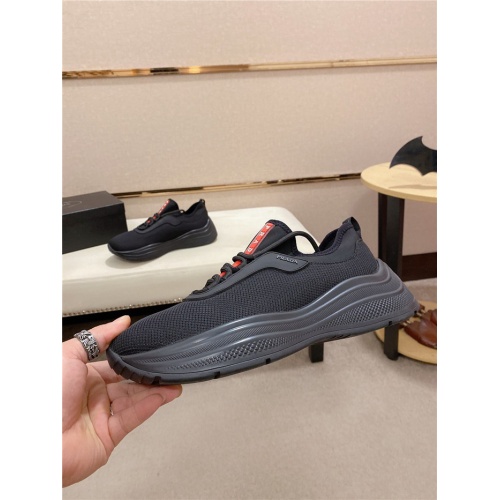 Prada Casual Shoes For Men #809095 $92.00 USD, Wholesale Replica Prada Casual Shoes