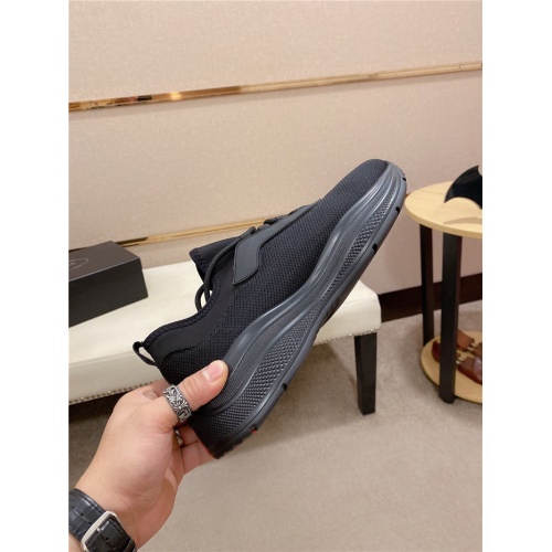 Replica Prada Casual Shoes For Men #809095 $92.00 USD for Wholesale