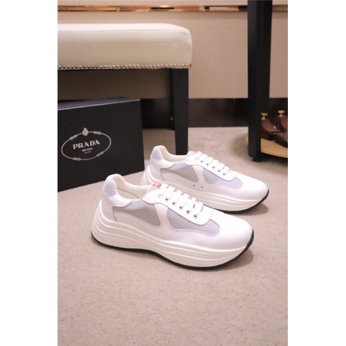 Replica Prada Casual Shoes For Men #809096 $96.00 USD for Wholesale