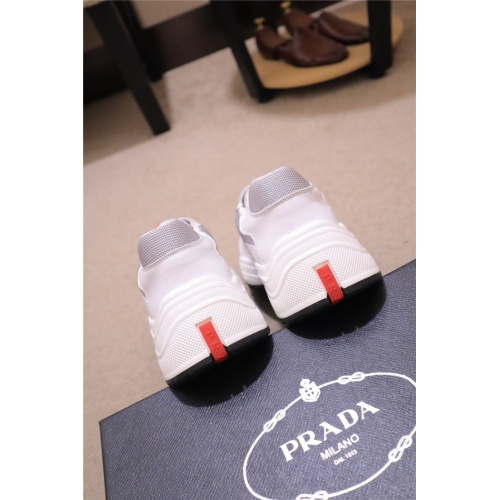 Replica Prada Casual Shoes For Men #809096 $96.00 USD for Wholesale