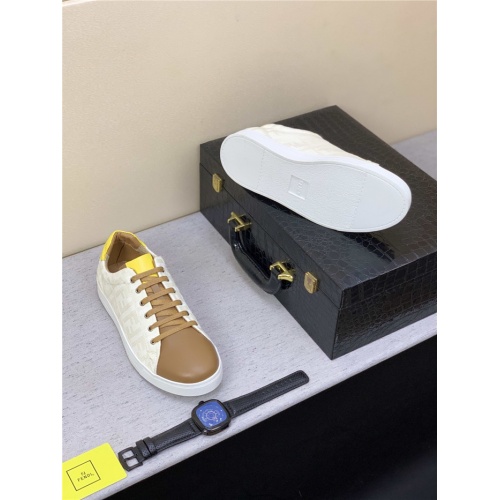 Replica Fendi Casual Shoes For Men #809122 $72.00 USD for Wholesale