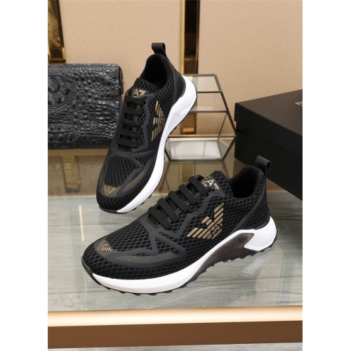 Armani Casual Shoes For Men #809153 $82.00 USD, Wholesale Replica Armani Casual Shoes