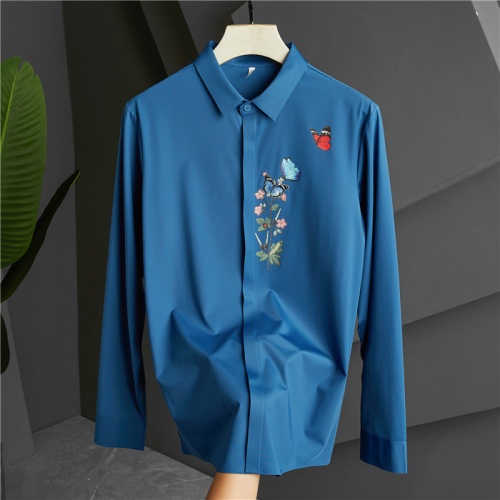 Dolce &amp; Gabbana D&amp;G Shirts Long Sleeved For Men #809251 $85.00 USD, Wholesale Replica Dolce &amp; Gabbana D&amp;G Shirts