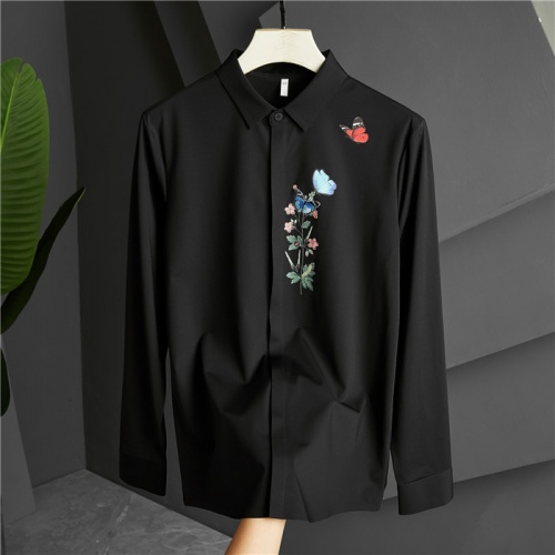 Dolce &amp; Gabbana D&amp;G Shirts Long Sleeved For Men #809253 $85.00 USD, Wholesale Replica Dolce &amp; Gabbana D&amp;G Shirts