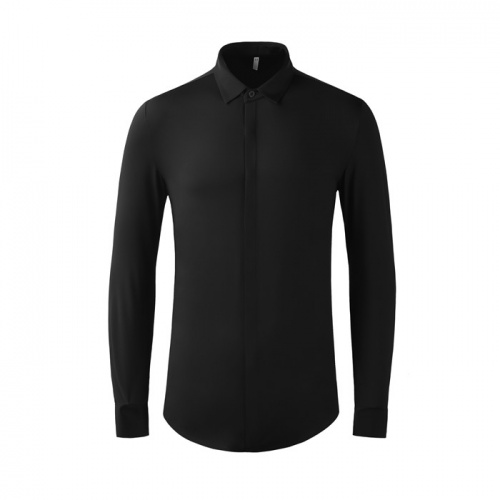 Replica Givenchy Shirts Long Sleeved For Men #809261 $85.00 USD for Wholesale