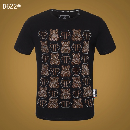 Philipp Plein PP T-Shirts Short Sleeved For Men #809291 $27.00 USD, Wholesale Replica Philipp Plein PP T-Shirts