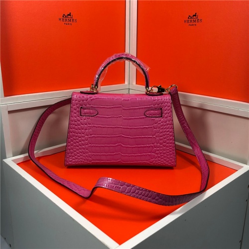 Replica Hermes AAA Quality Messenger Bags For Women #809398 $93.00 USD for Wholesale