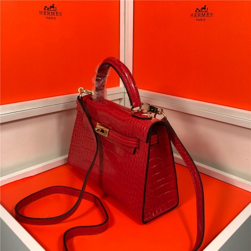 Replica Hermes AAA Quality Messenger Bags For Women #809400 $93.00 USD for Wholesale