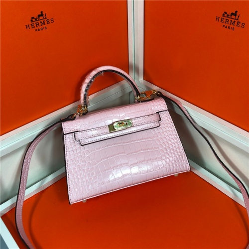 Replica Hermes AAA Quality Messenger Bags For Women #809407 $93.00 USD for Wholesale