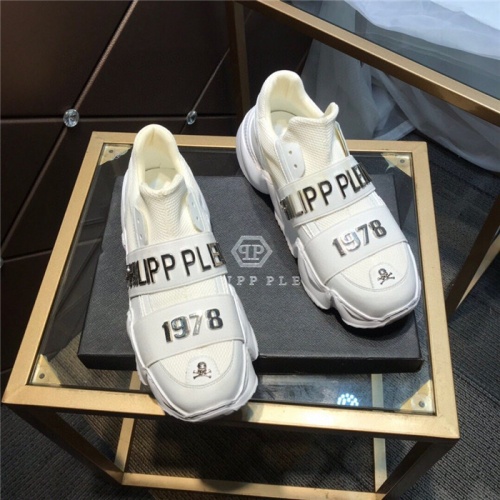 Replica Philipp Plein PP Casual Shoes For Men #809415 $98.00 USD for Wholesale