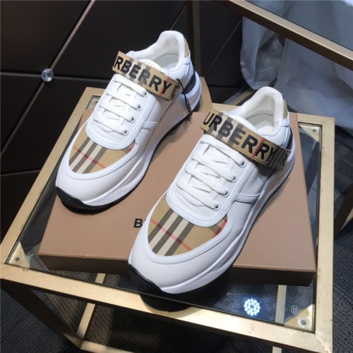 Burberry Casual Shoes For Men #809423 $102.00 USD, Wholesale Replica Burberry Casual Shoes