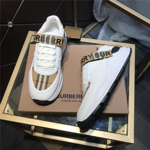 Replica Burberry Casual Shoes For Men #809423 $102.00 USD for Wholesale