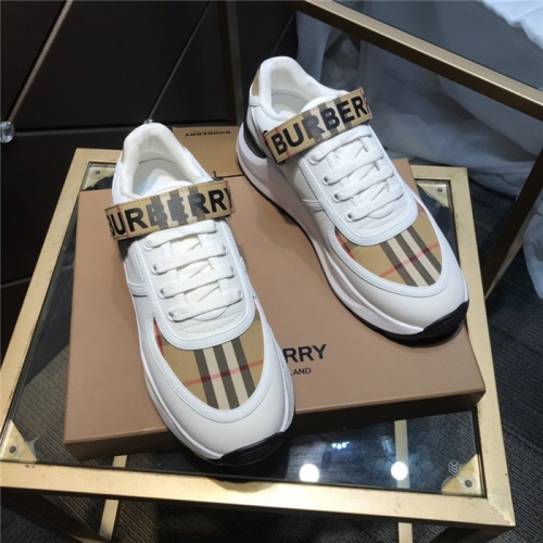 Replica Burberry Casual Shoes For Men #809423 $102.00 USD for Wholesale