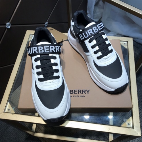 Replica Burberry Casual Shoes For Men #809425 $102.00 USD for Wholesale