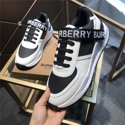 Replica Burberry Casual Shoes For Men #809425 $102.00 USD for Wholesale