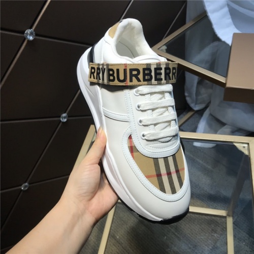 Replica Burberry Casual Shoes For Women #809429 $102.00 USD for Wholesale
