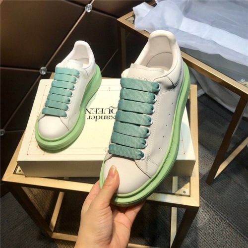 Replica Alexander McQueen Casual Shoes For Men #809458 $108.00 USD for Wholesale