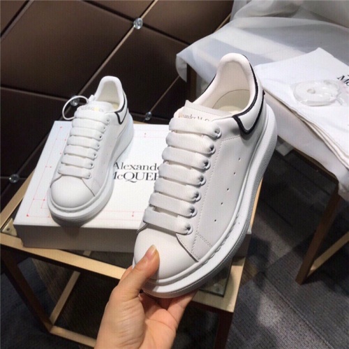 Replica Alexander McQueen Casual Shoes For Women #809464 $102.00 USD for Wholesale