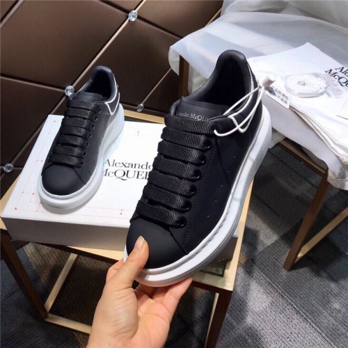 Replica Alexander McQueen Casual Shoes For Women #809465 $102.00 USD for Wholesale