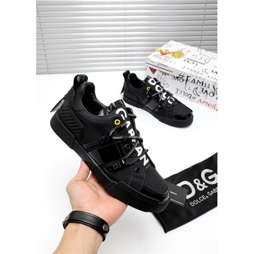 Replica Dolce & Gabbana D&G Casual Shoes For Men #809484 $85.00 USD for Wholesale