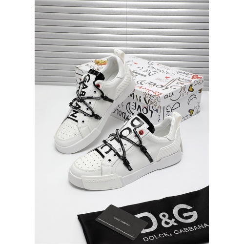 Dolce &amp; Gabbana D&amp;G Casual Shoes For Men #809485 $85.00 USD, Wholesale Replica Dolce &amp; Gabbana D&amp;G Casual Shoes