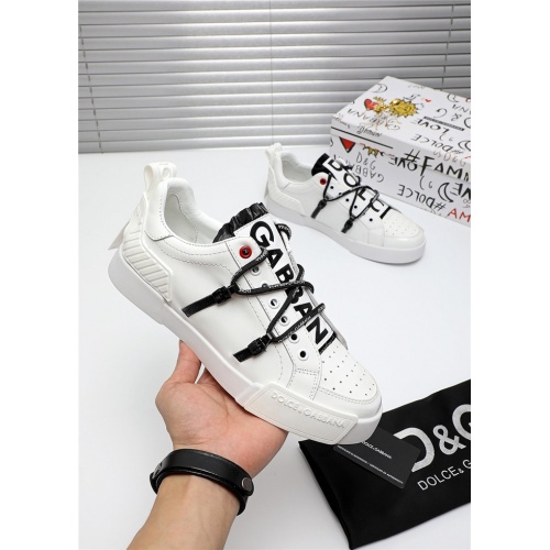 Replica Dolce & Gabbana D&G Casual Shoes For Men #809485 $85.00 USD for Wholesale