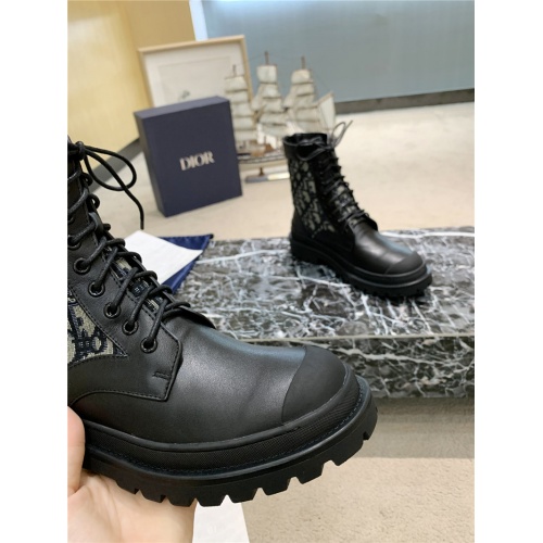 Replica Christian Dior Boots For Women #809573 $105.00 USD for Wholesale