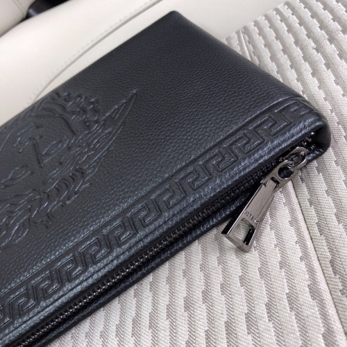 Replica Versace AAA Man Wallets #809581 $82.00 USD for Wholesale
