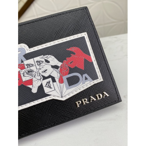 Replica Prada AAA Man Wallets #809746 $45.00 USD for Wholesale