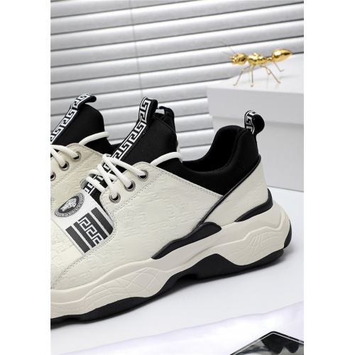 Replica Versace Casual Shoes For Men #809908 $76.00 USD for Wholesale